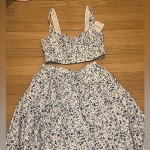 NWT Reformation Shannon Linen Two Piece Set